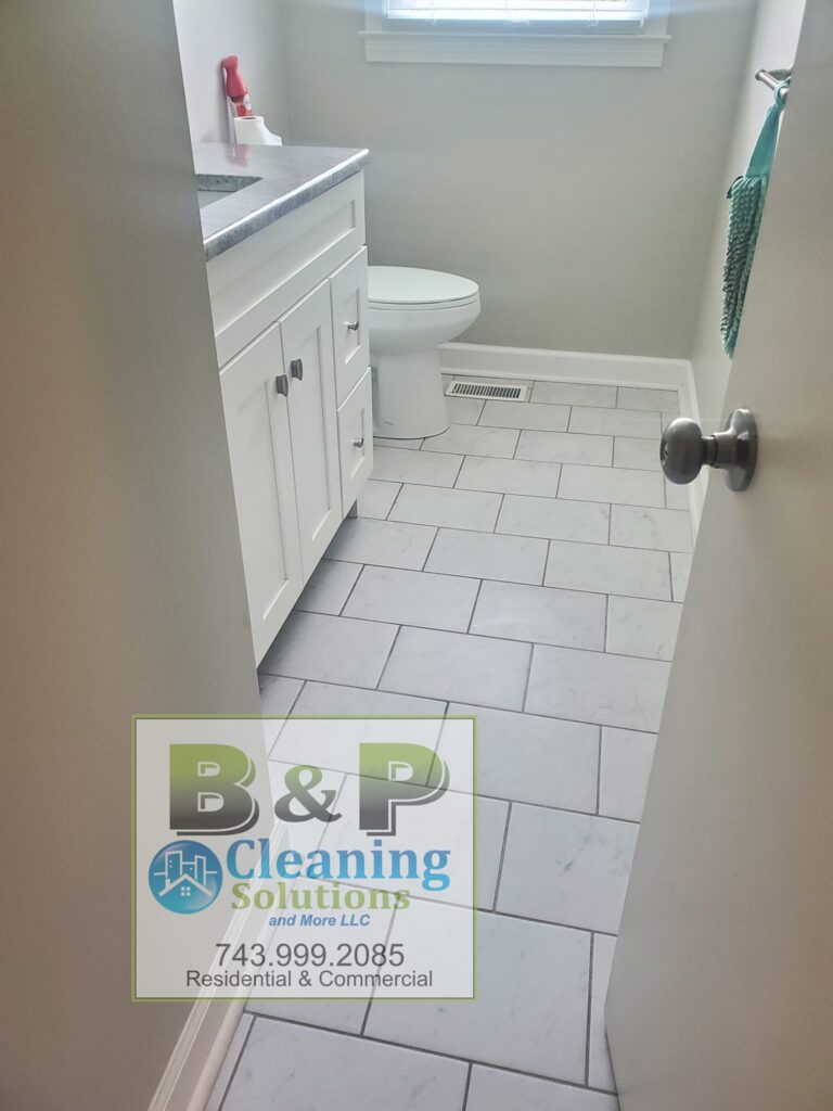 Bahtroom cleaning